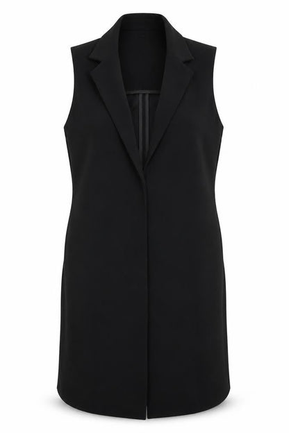 Womens UK Size 6 Topshop Black Gilet