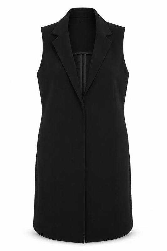 Womens UK Size 6 Topshop Black Gilet