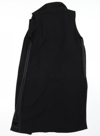 Womens UK Size 6 Topshop Black Gilet