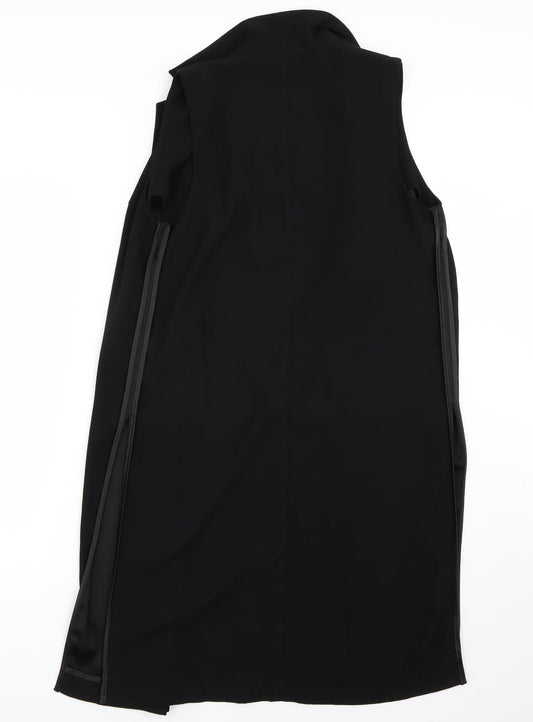 Womens UK Size 6 Topshop Black Gilet