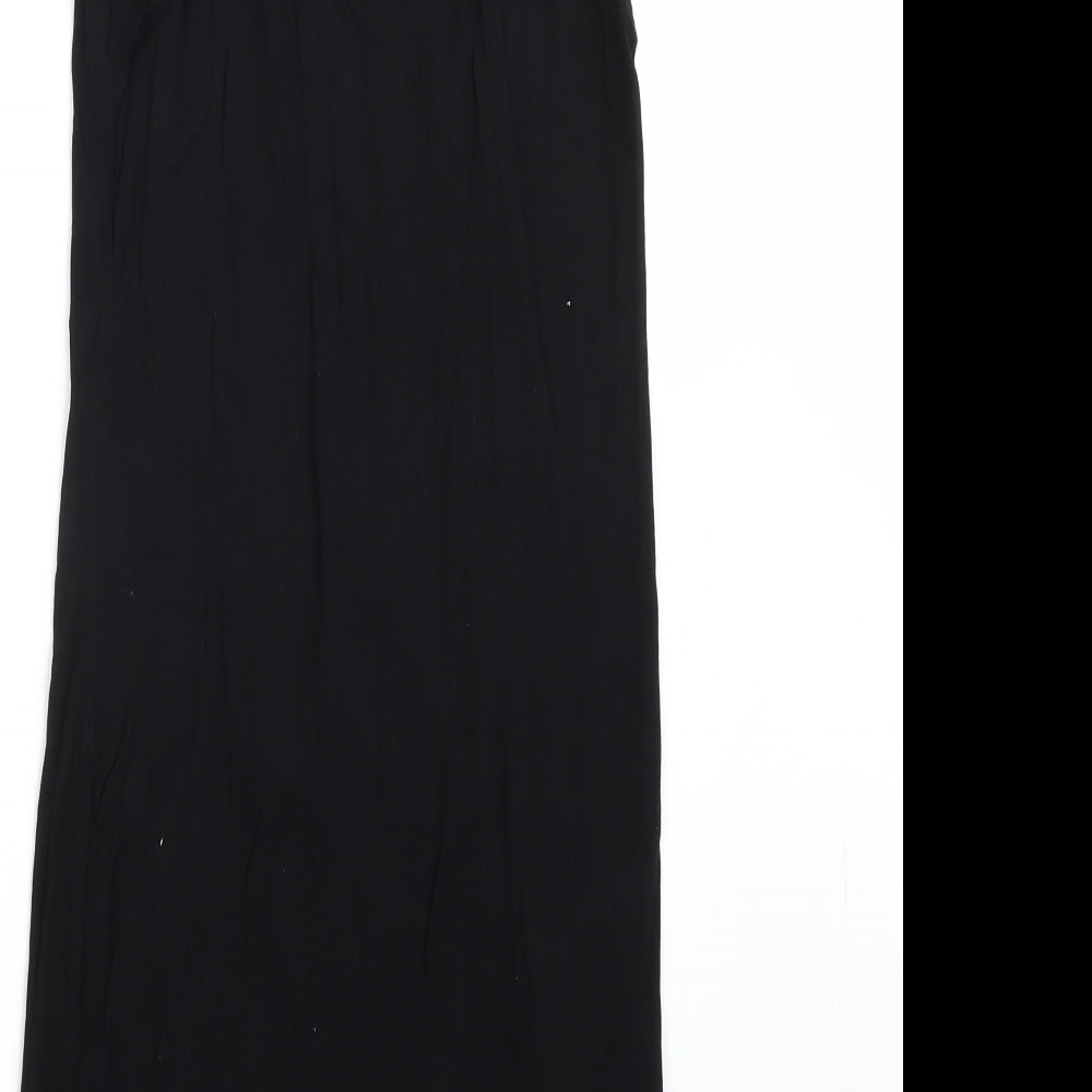 NEXT Womens Black  Rayon A-Line  Size 10