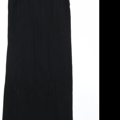 NEXT Womens Black  Rayon A-Line  Size 10