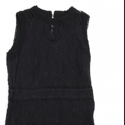 190 f Womens Black   A-Line  Size L