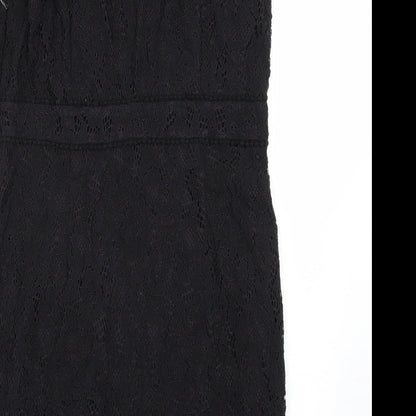 190 f Womens Black   A-Line  Size L