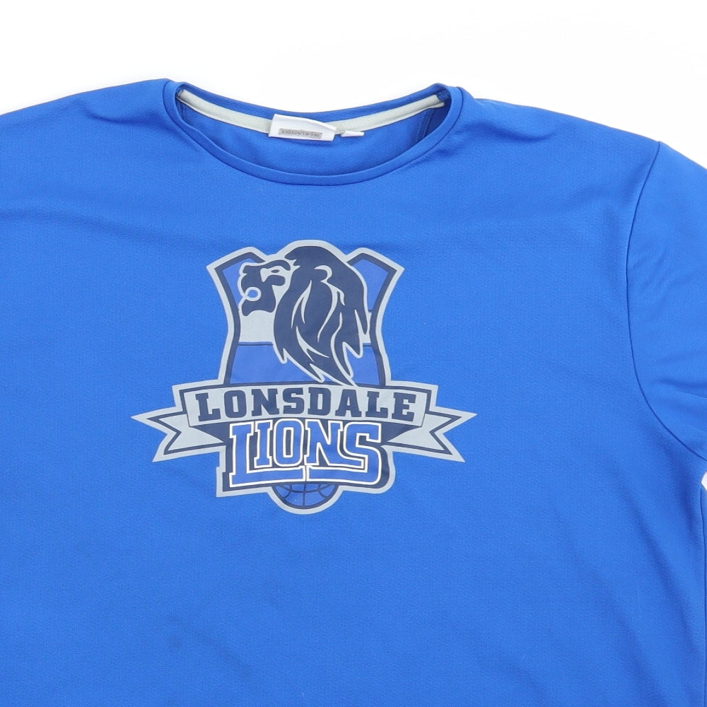 Lonsdale Mens Blue    T-Shirt Size M