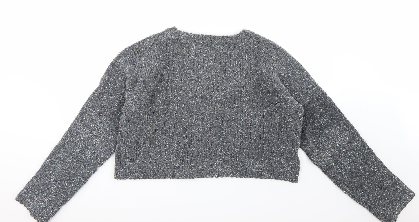 Newlook Womens Grey   Pullover Jumper Size 16