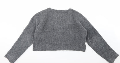 Newlook Womens Grey   Pullover Jumper Size 16