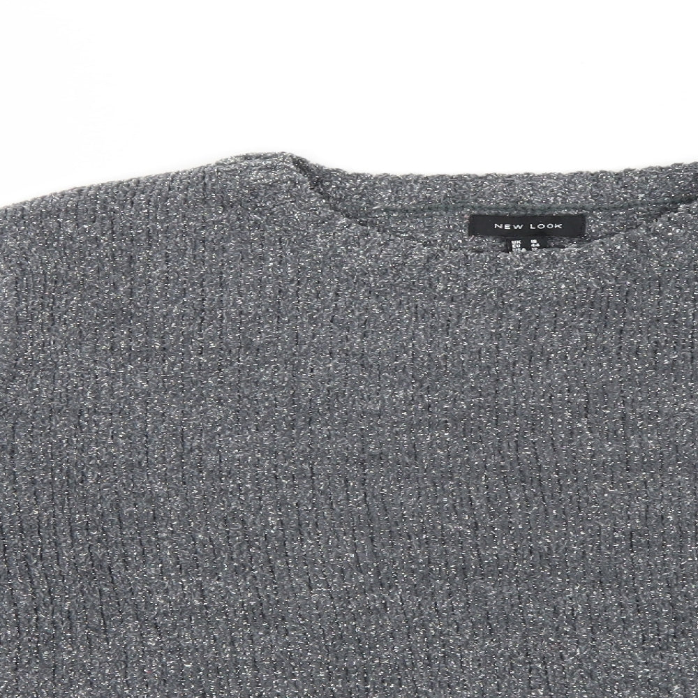 Newlook Womens Grey   Pullover Jumper Size 16
