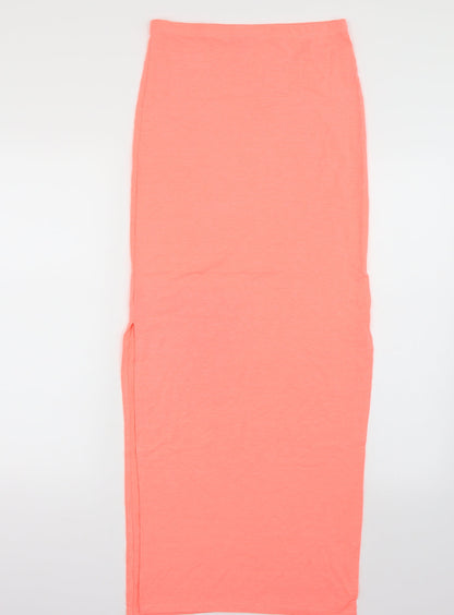 Primark Womens Pink   A-Line Skirt Size 8
