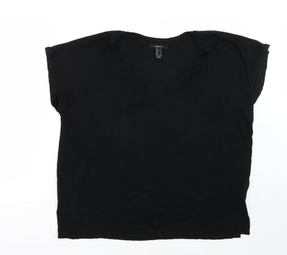 FOREVER 21 Womens Black   Basic T-Shirt Size S