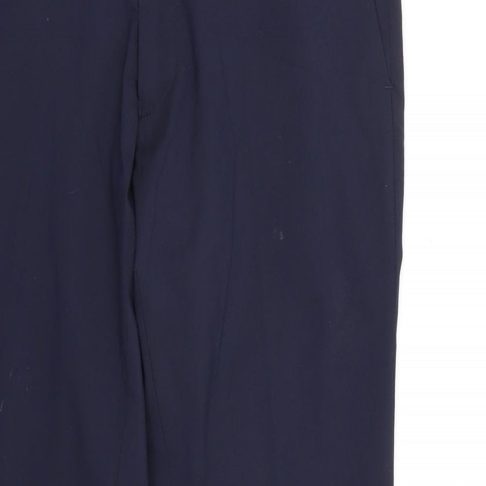 Womens UK Size 30 Marks and Spencer Regular Fit  Blue Trousers