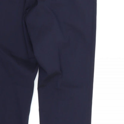 Womens UK Size 30 Marks and Spencer Regular Fit  Blue Trousers