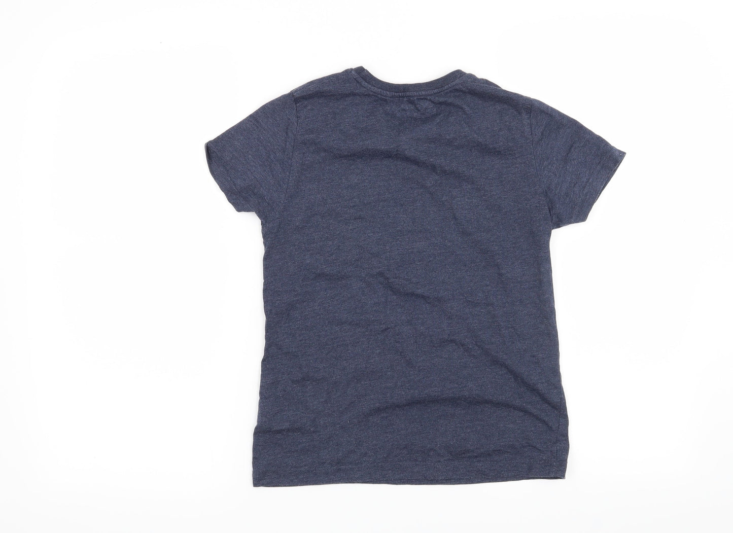 Rebel Boys Blue   Basic T-Shirt Size 9-10 Years  - Colorado