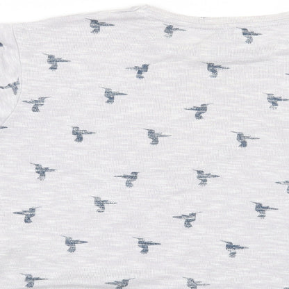 New Look Girls Grey   Pullover Sweatshirt Size 12-13 Years  - Birds