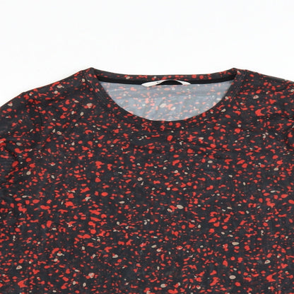 Womens UK Size 12 Sainsburys Black Basic Blouse
