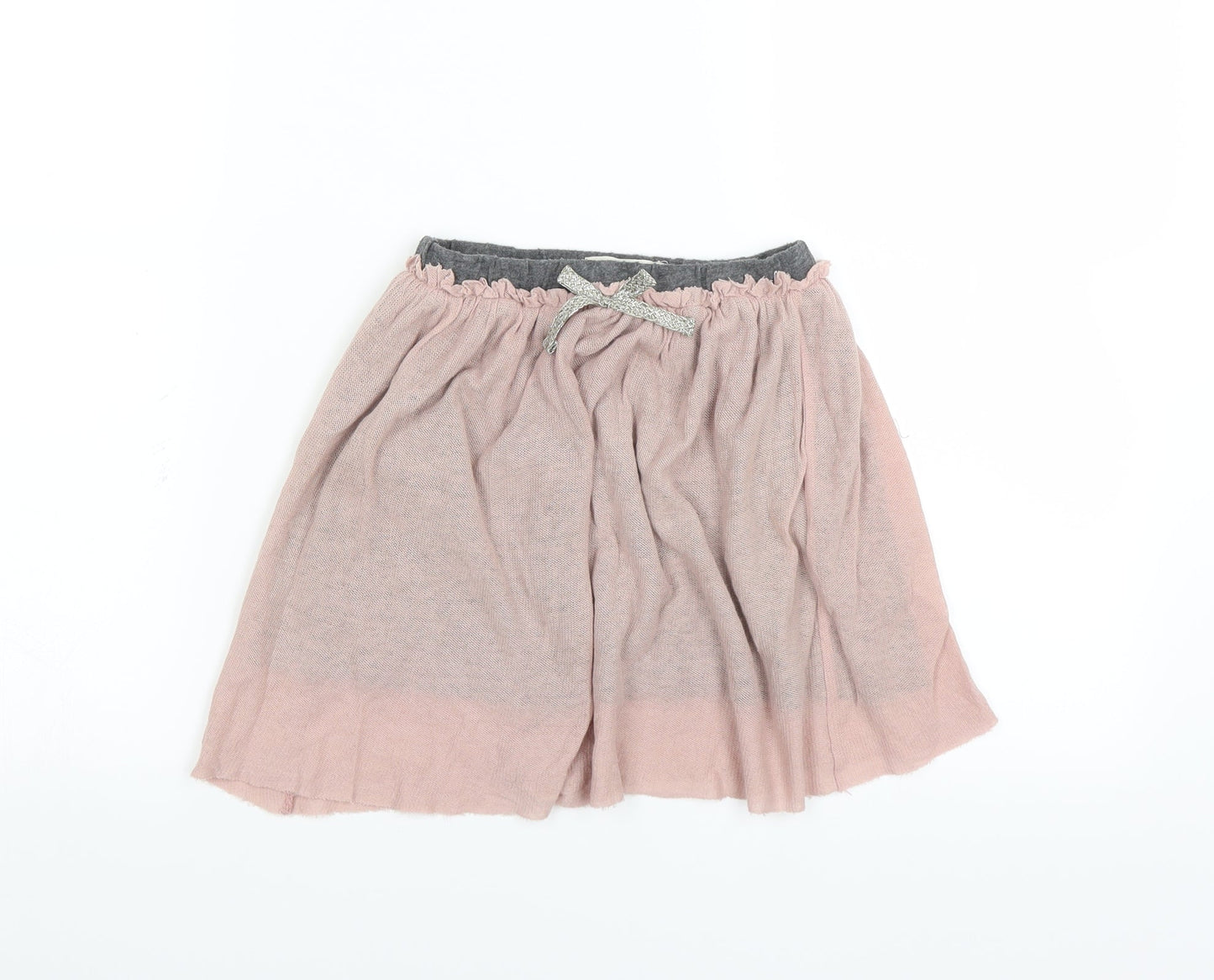 Mango Girls Pink   A-Line Skirt Size M