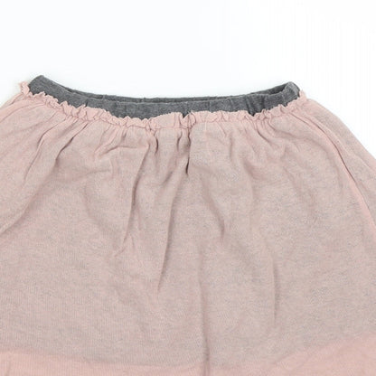Mango Girls Pink   A-Line Skirt Size M