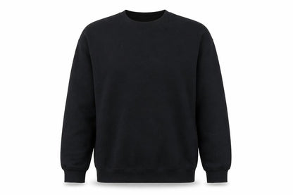 Mens UK Size S Boohoo Black Pullover Sweatshirt