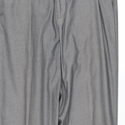 George Mens Grey   Trousers  Size 34 in L33 in - LONG LEG
