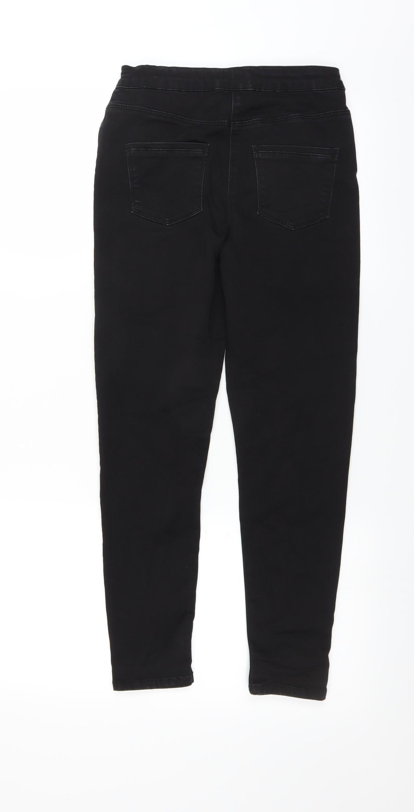 Matalan Girls Black  Denim Skinny Jeans Size 12 Years