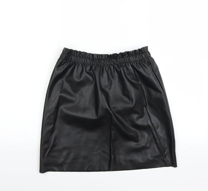 Jaqueline deYong Womens Black   A-Line Skirt Size M