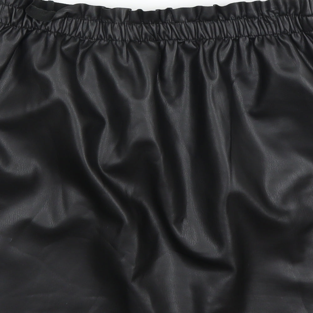 Jaqueline deYong Womens Black   A-Line Skirt Size M
