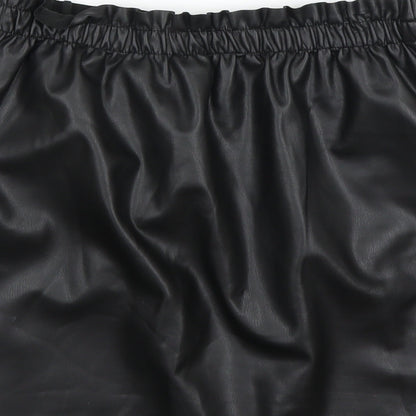 Jaqueline deYong Womens Black   A-Line Skirt Size M