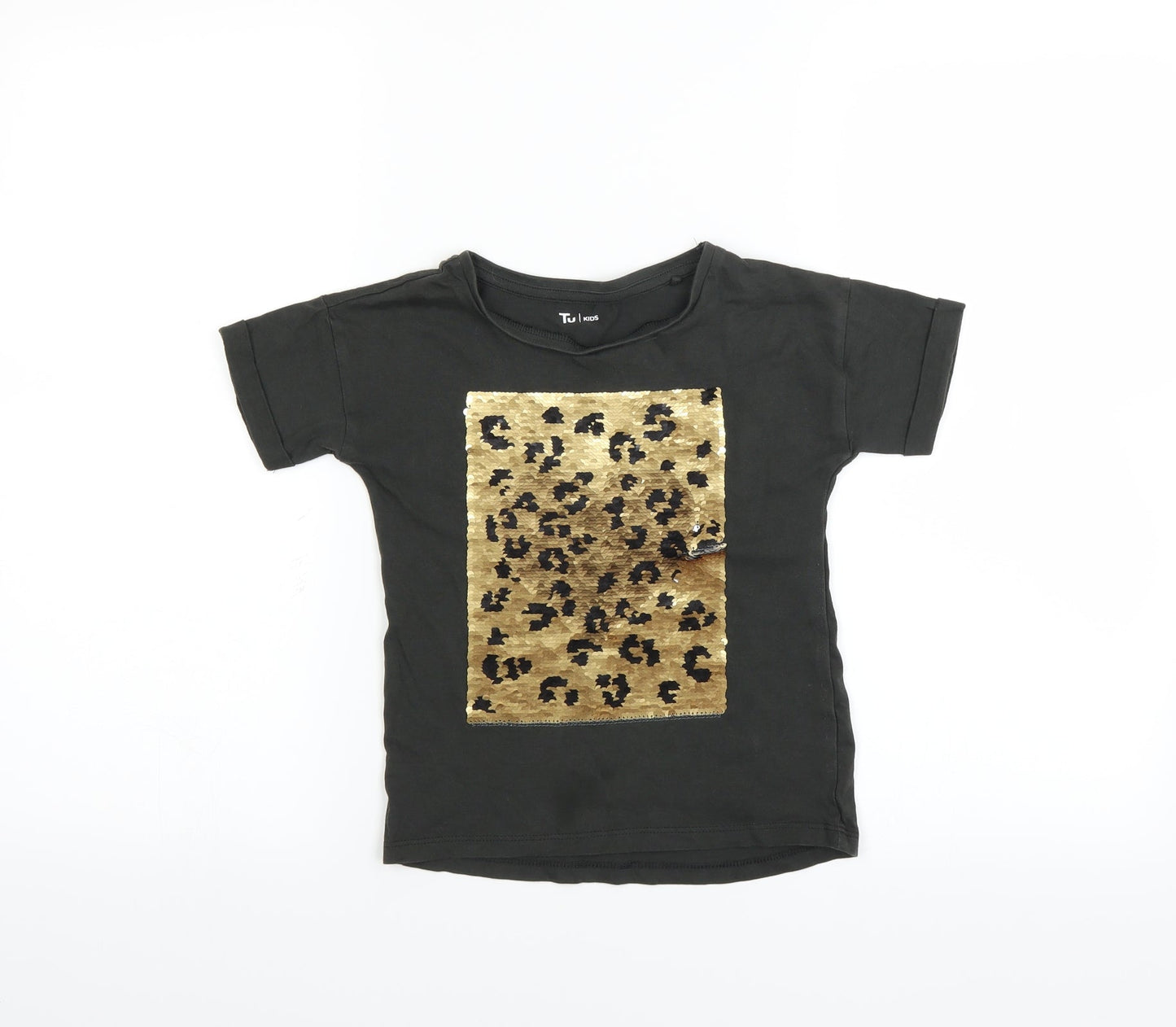 Sainsburys Boys Green   Basic T-Shirt Size 6 Years