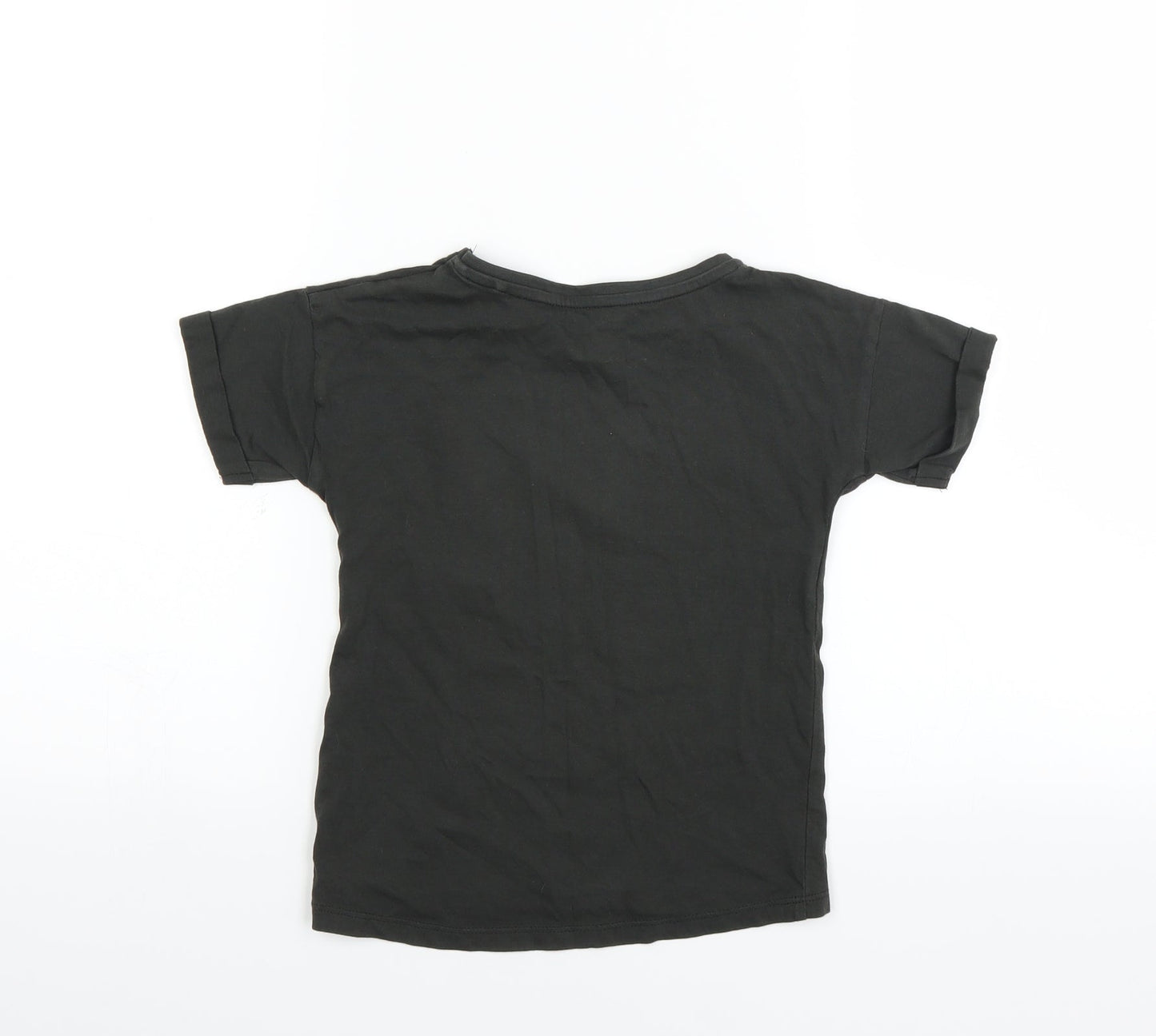 Sainsburys Boys Green   Basic T-Shirt Size 6 Years