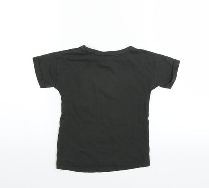 Sainsburys Boys Green   Basic T-Shirt Size 6 Years