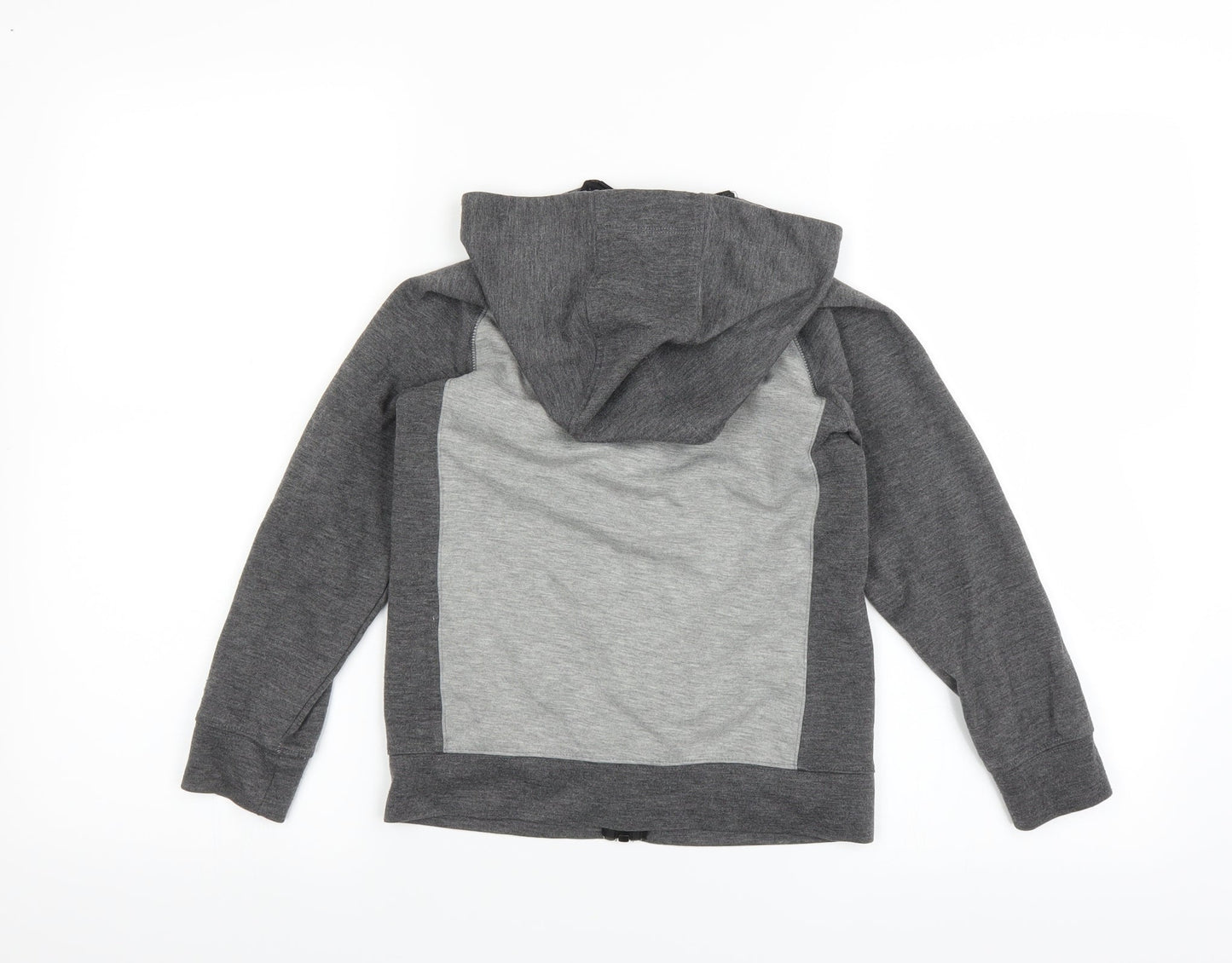 Matalan Boys Grey   Full Zip Hoodie Size 7 Years