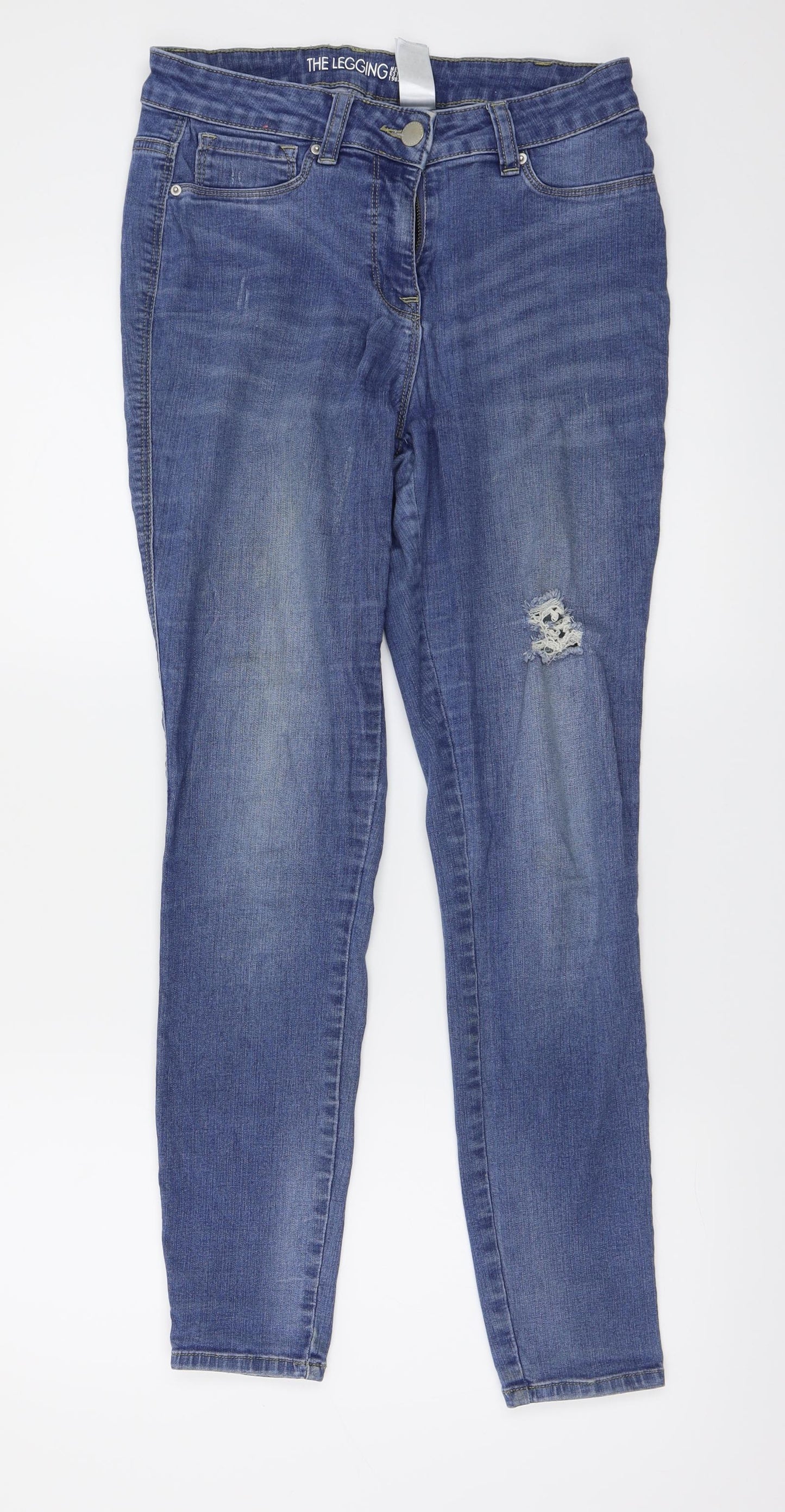 NEXT Womens Blue   Skinny Jeans Size 10 L27 in