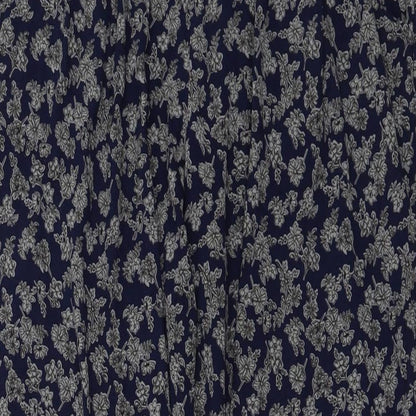 Hareem  Womens Blue Floral   Leggings Size 10 L24 in