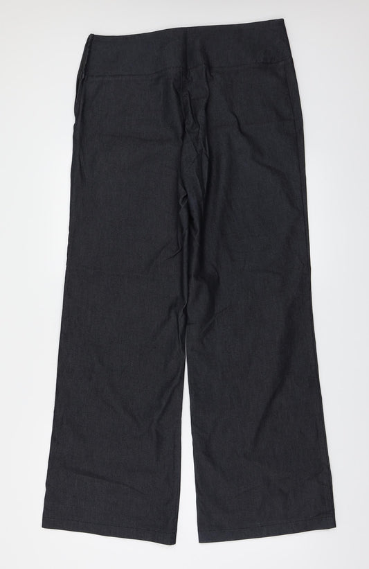 Womens UK Size 32 in Essentials Regular Fit  Grey Trousers
