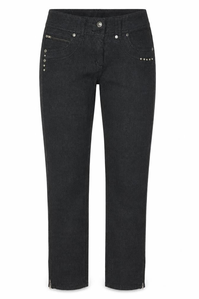 Womens UK Size 12 Redherring Regular Fit  Black Trousers
