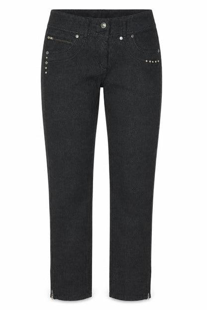 Womens UK Size 12 Redherring Regular Fit  Black Trousers