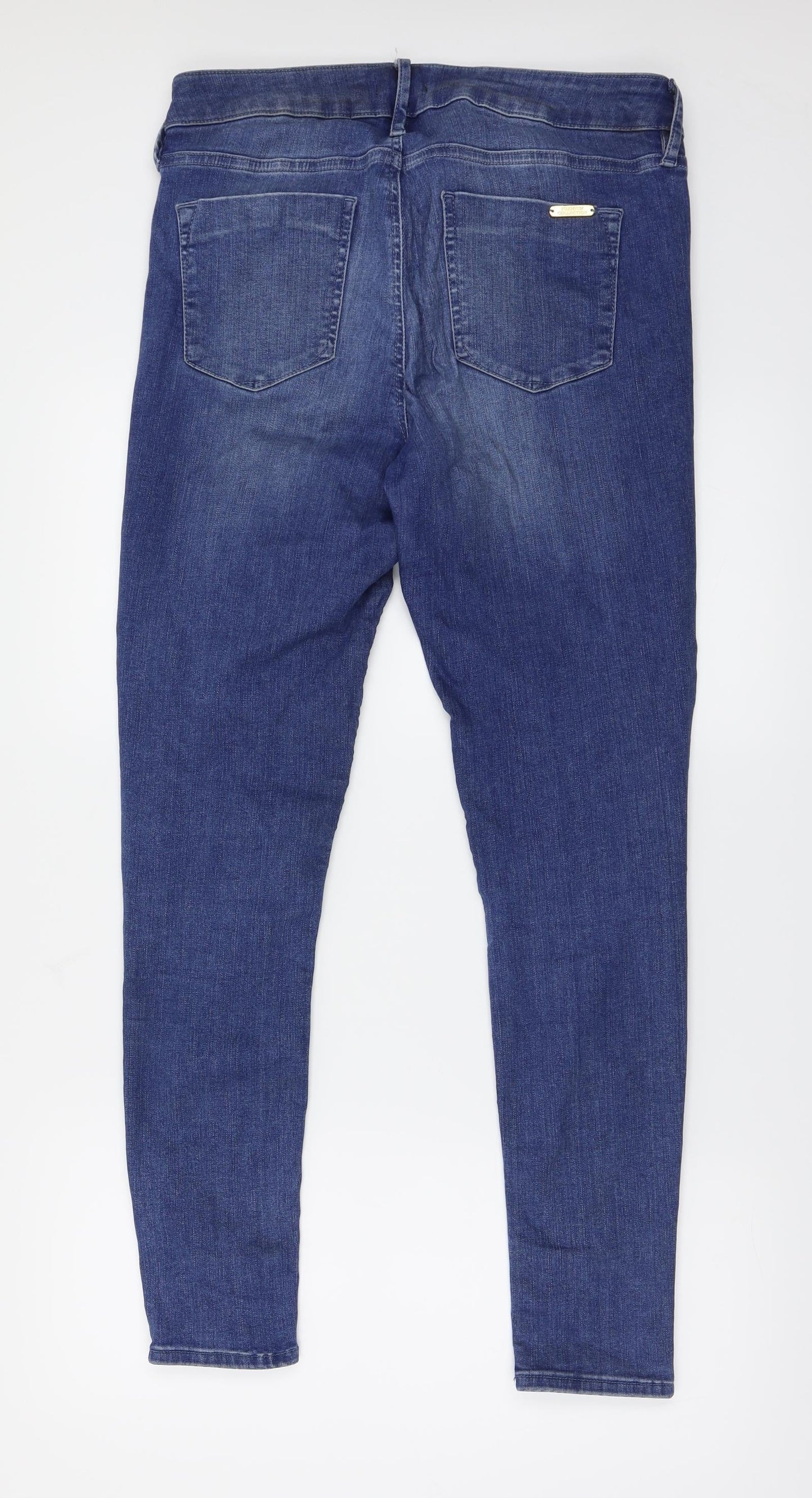 F&F Womens Blue   Skinny Jeans Size 32 in L27 in