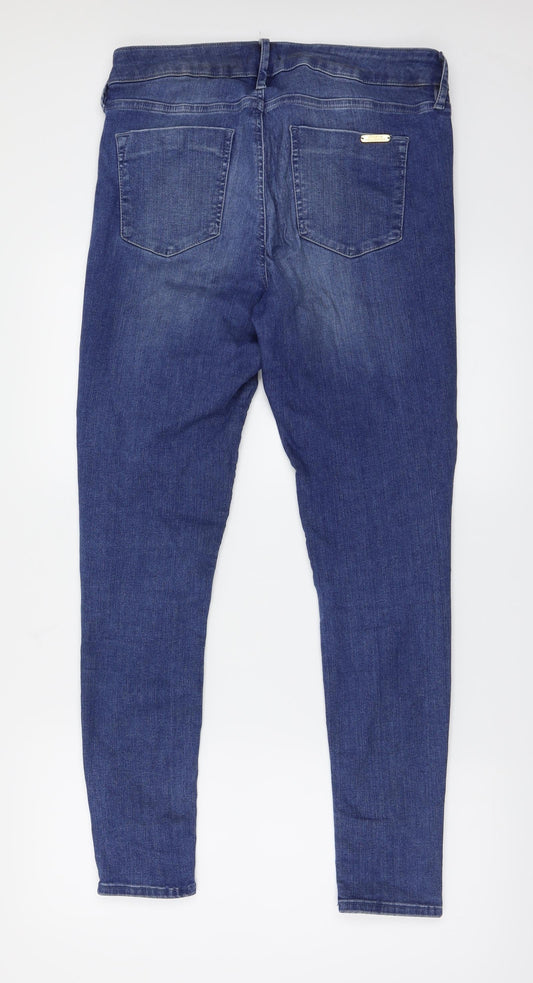 F&F Womens Blue   Skinny Jeans Size 32 in L27 in