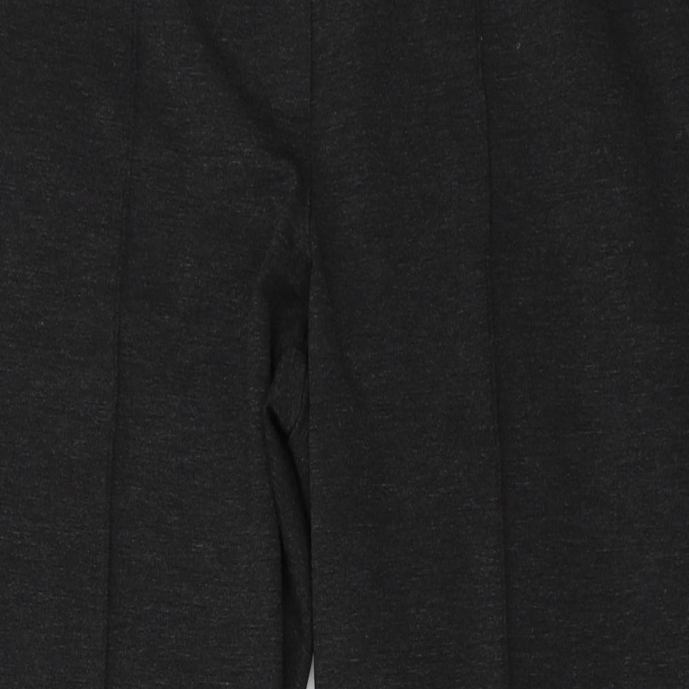 Womens UK Size 12 Marks and Spencer Regular Fit  Grey Trousers