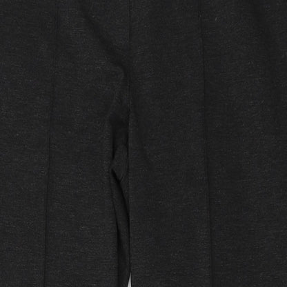 Womens UK Size 12 Marks and Spencer Regular Fit  Grey Trousers