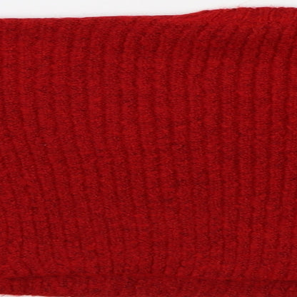New Look Womens Red Paisley  Pullover Jumper Size S