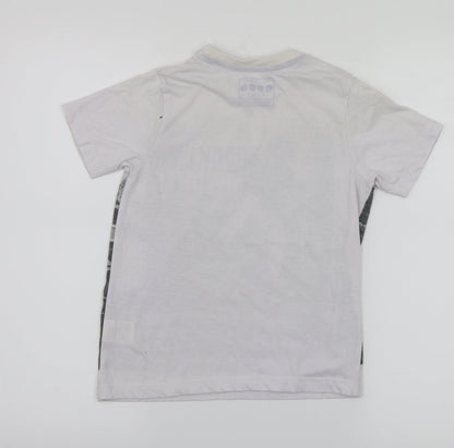 Matalan Boys White   Basic T-Shirt Size 6-7 Years