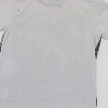 Matalan Boys White   Basic T-Shirt Size 6-7 Years