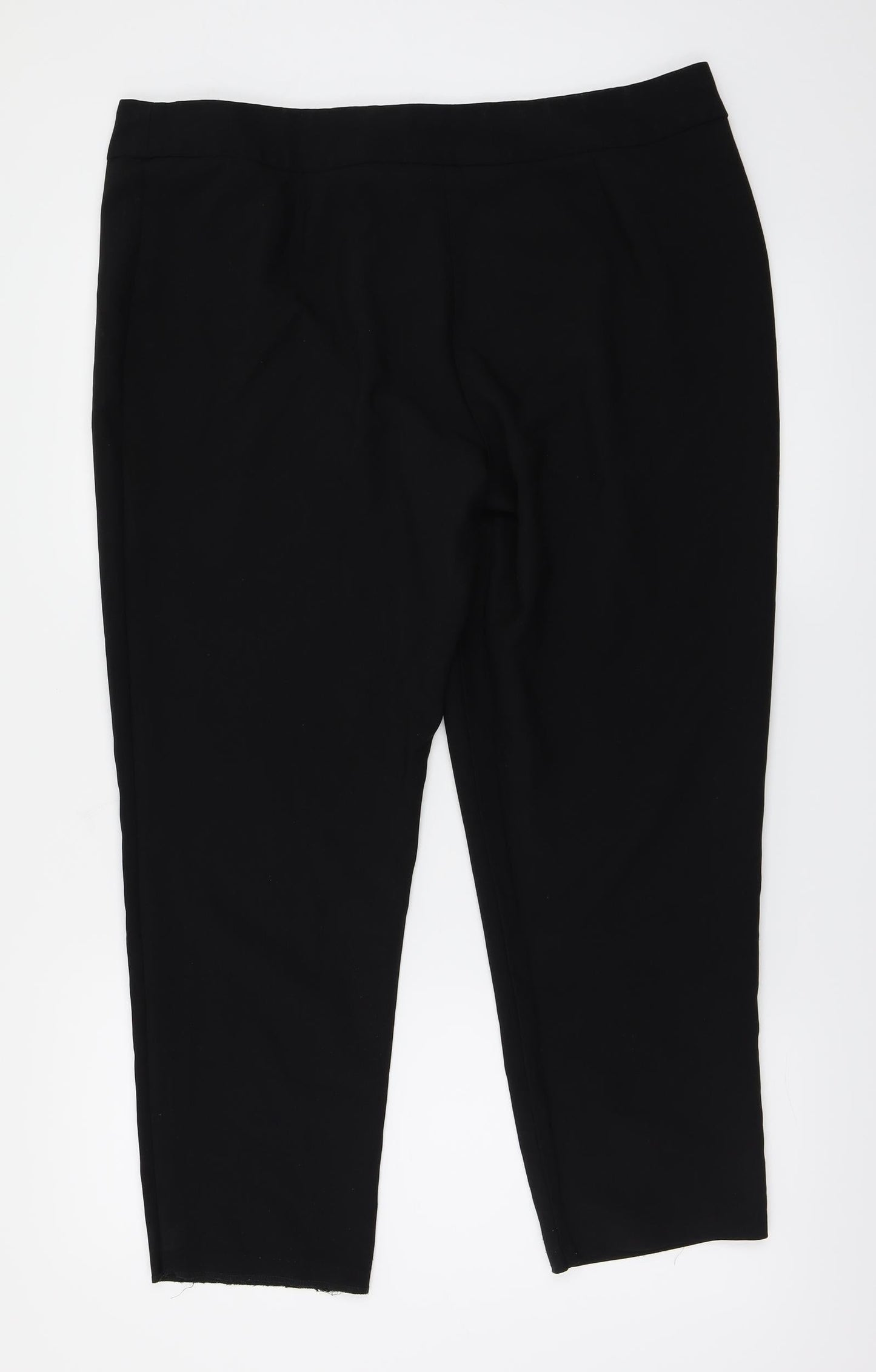 George Womens Black   Trousers  Size 18 L23 in