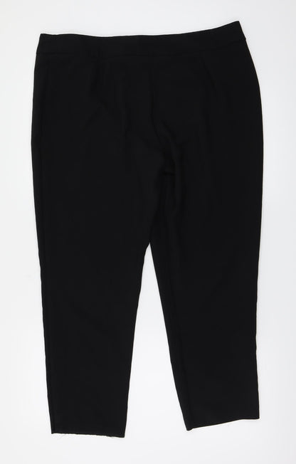 George Womens Black   Trousers  Size 18 L23 in