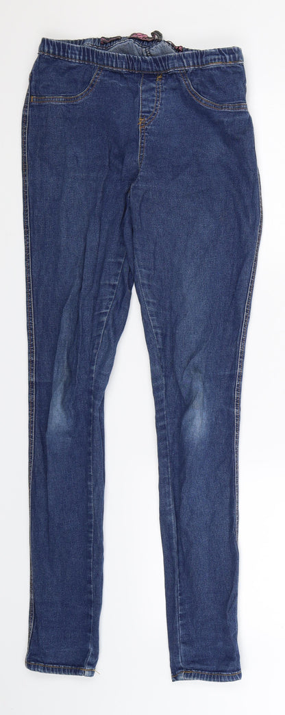Internacionale Girls Blue  Denim Jegging Jeans Size 10 Years