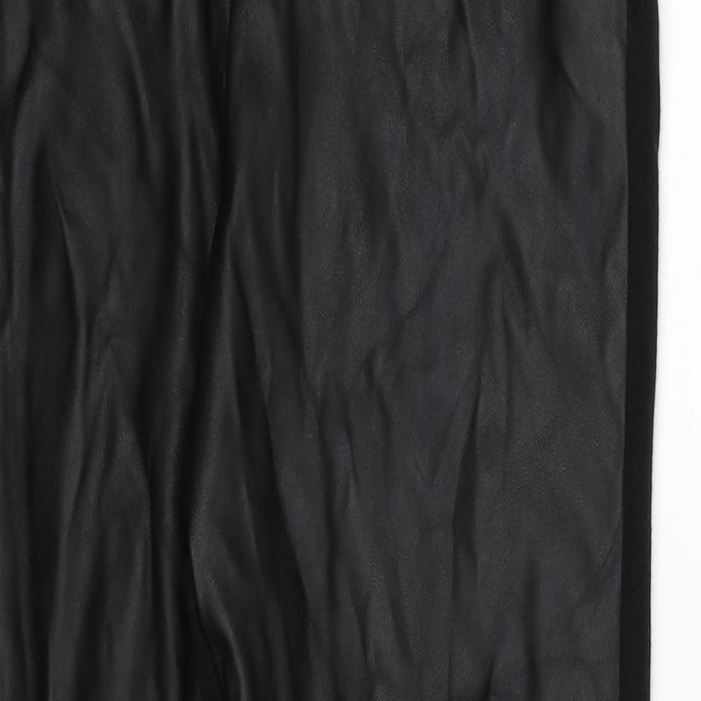 Womens UK Size M H&M  Capri Black Leggings