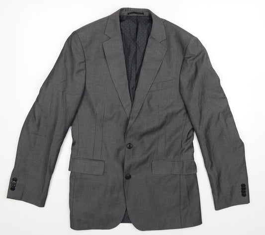 F&F Mens Grey   Jacket Suit Jacket Size 36