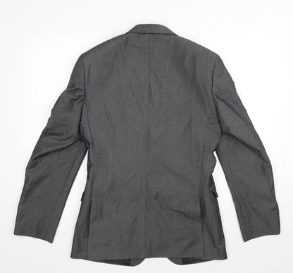 F&F Mens Grey   Jacket Suit Jacket Size 36