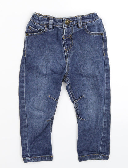 George Baby Blue  Denim Capri Jeans Size 18-24 Months